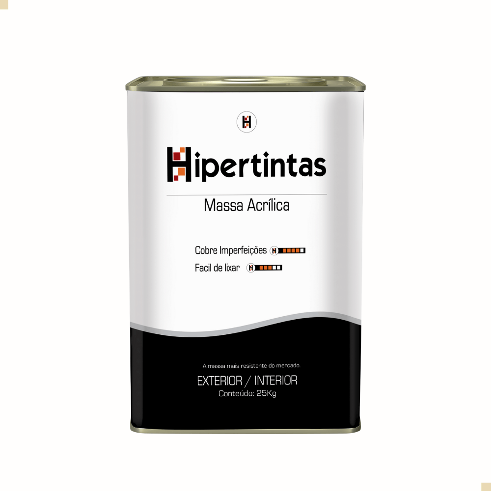 Massa Acrilica 25Kg Hipertintas